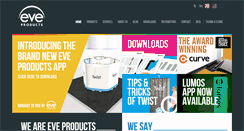 Desktop Screenshot of eveproducts.com
